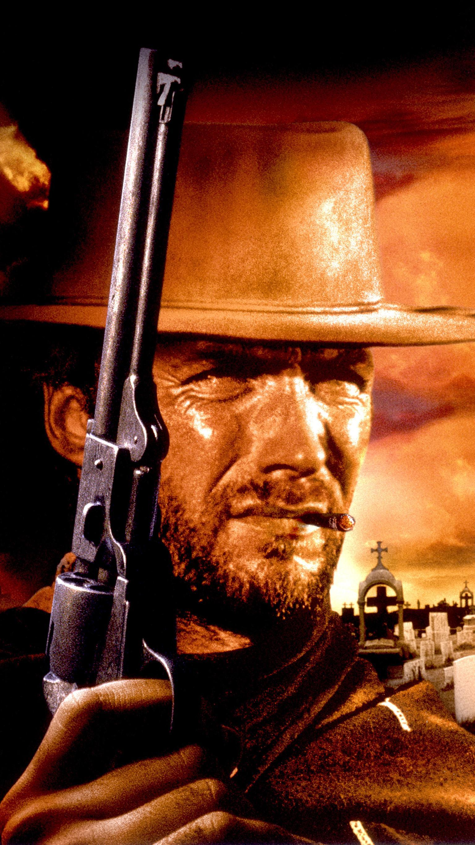 1536x2732 A Fistful of Dollars (1964) Phone Wallpaper