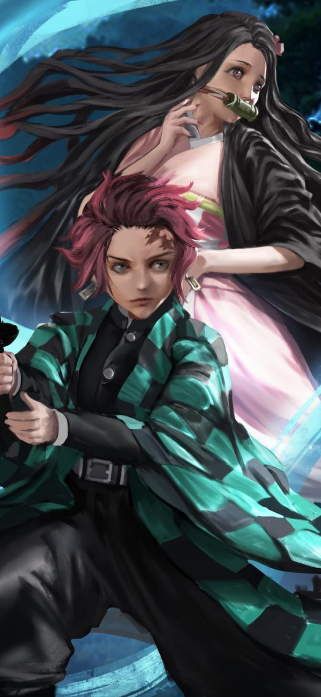 1080x2340 Demon Slayer Wallpaper Free Demon Slayer Wallpaper Download