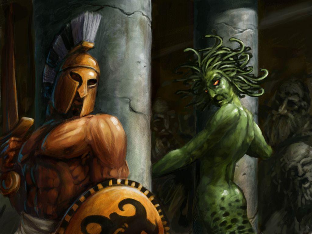 1024x768 Superhero Wallpaper: Medusa Wallpaper