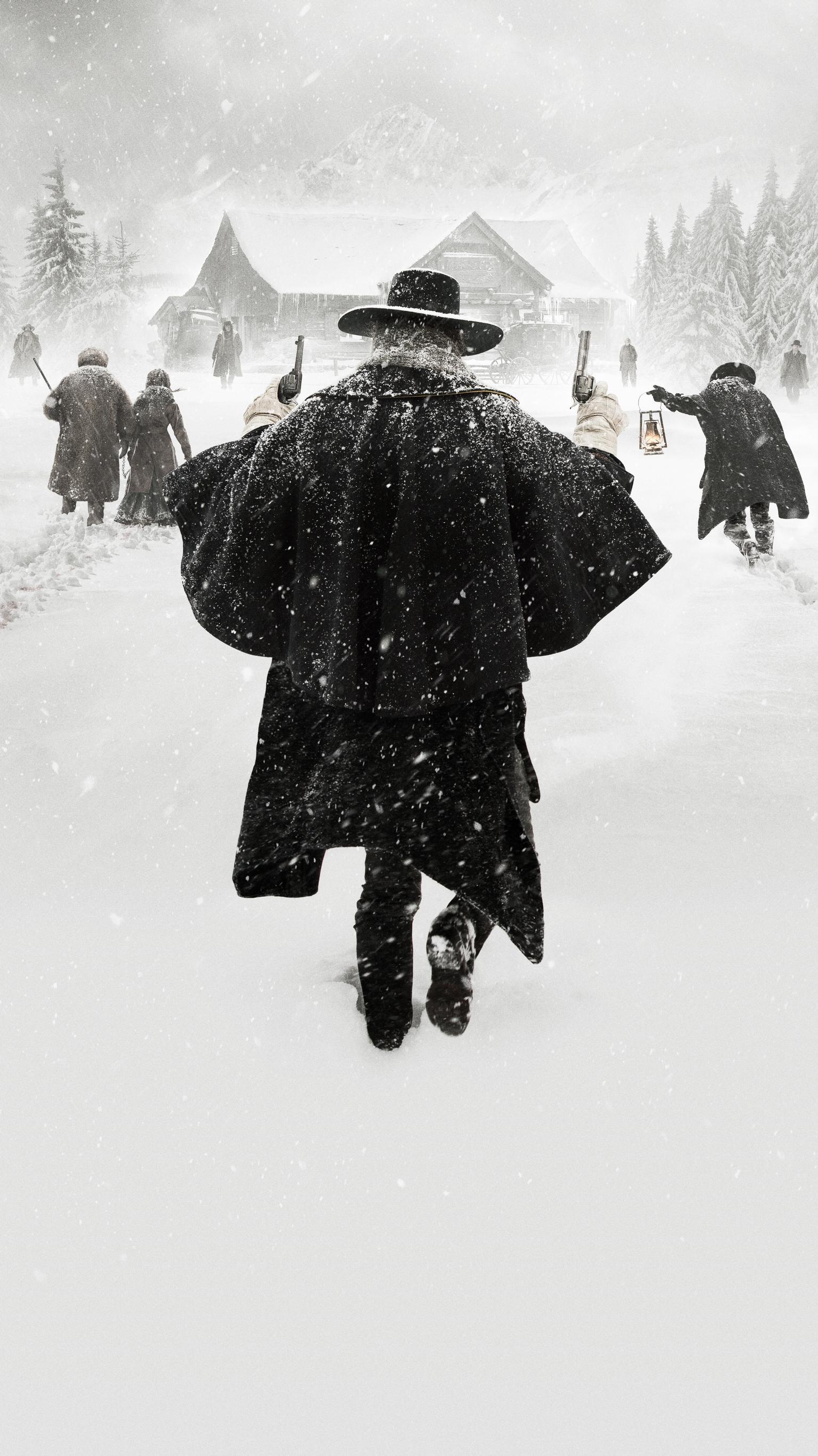 1536x2732 The Hateful Eight (2015) Phone Wallpaper