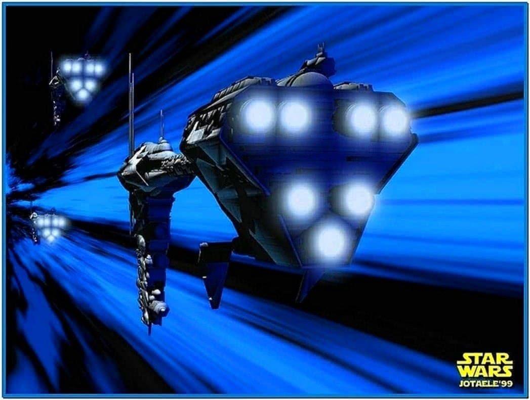 1047x791 Star Wars Screensaver Hyperspace Screensavers.biz