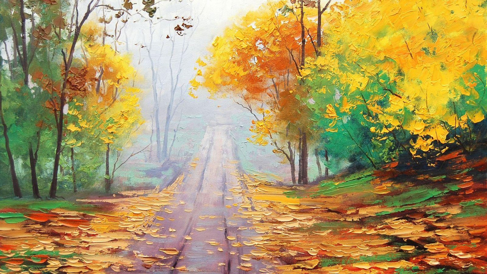 1600x900 Perfect Nature Painting Wallpaper iPhone Wallpaper HD Wallpaper