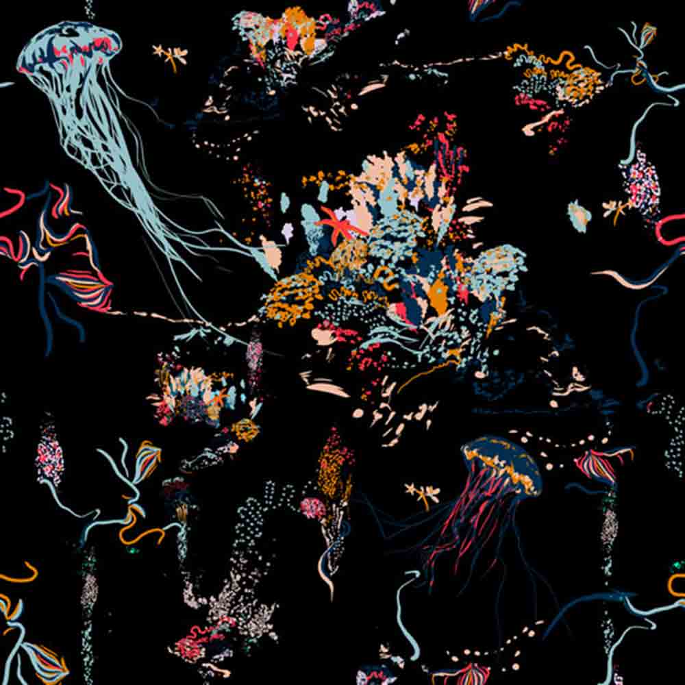 1000x1000 Jellyfish Wallpaper