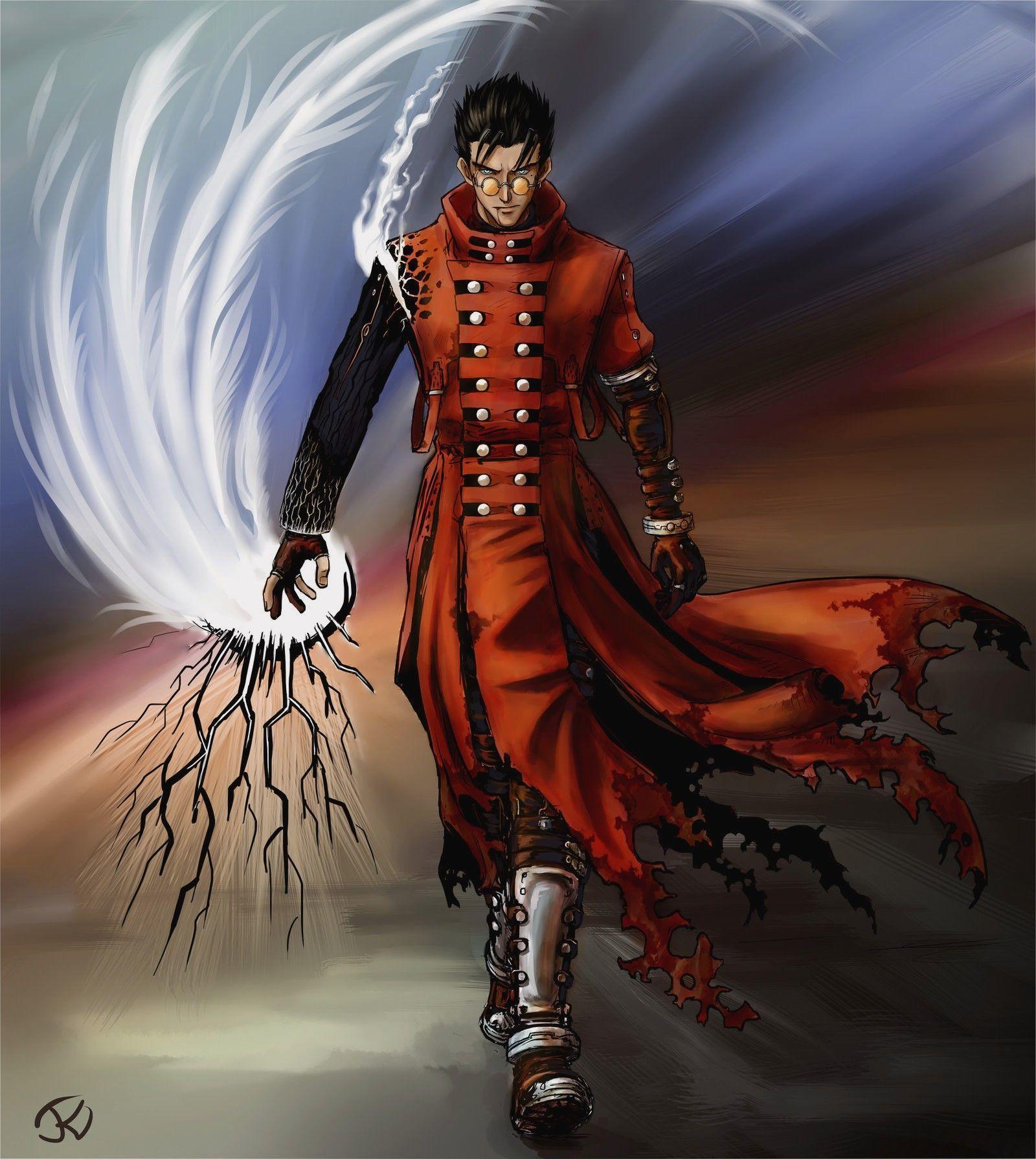 1600x1791 Trigun Wallpaper