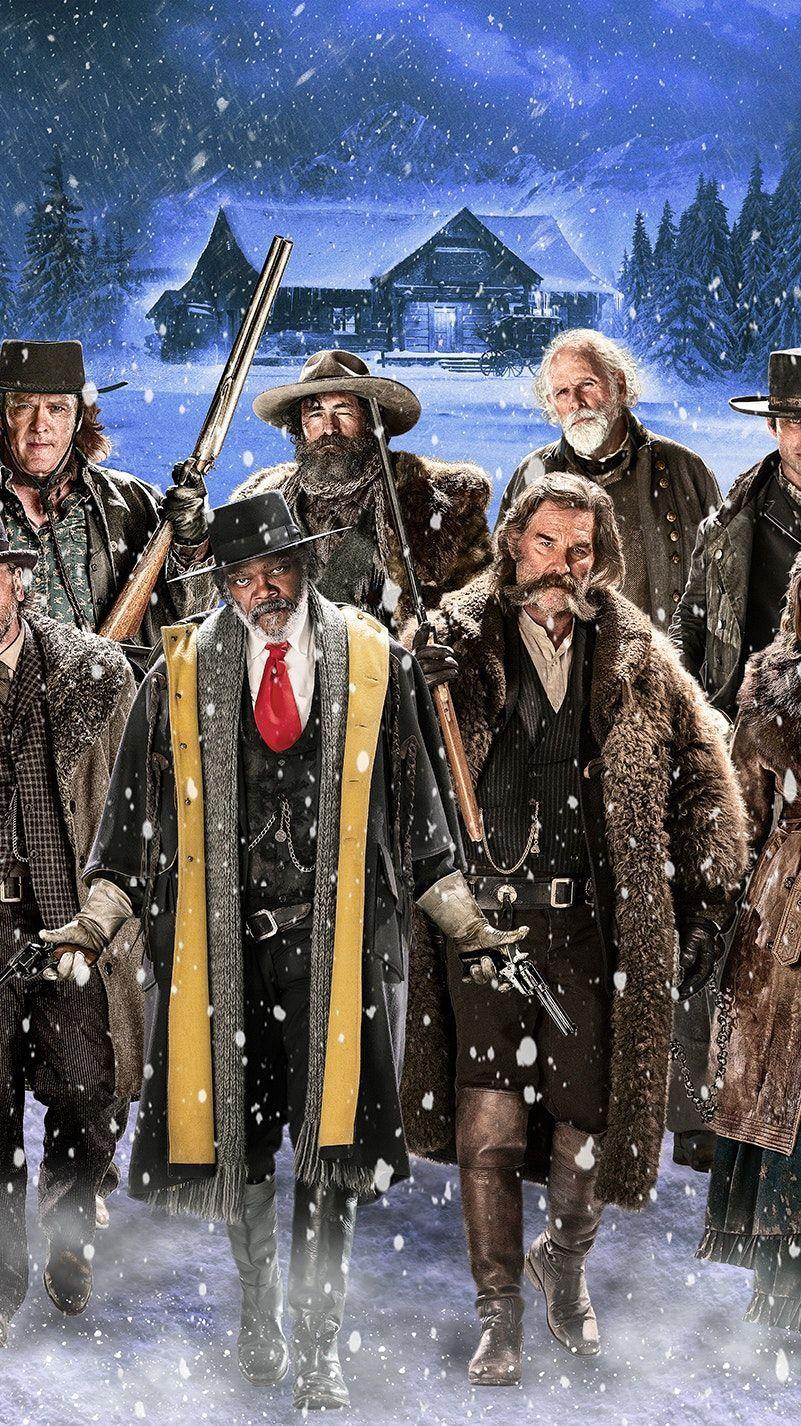 801x1426 The Hateful Eight (2015) Phone Wallpaper. Moviemania. The hateful eight, Quentin tarantino films, Quentin tarantino movies