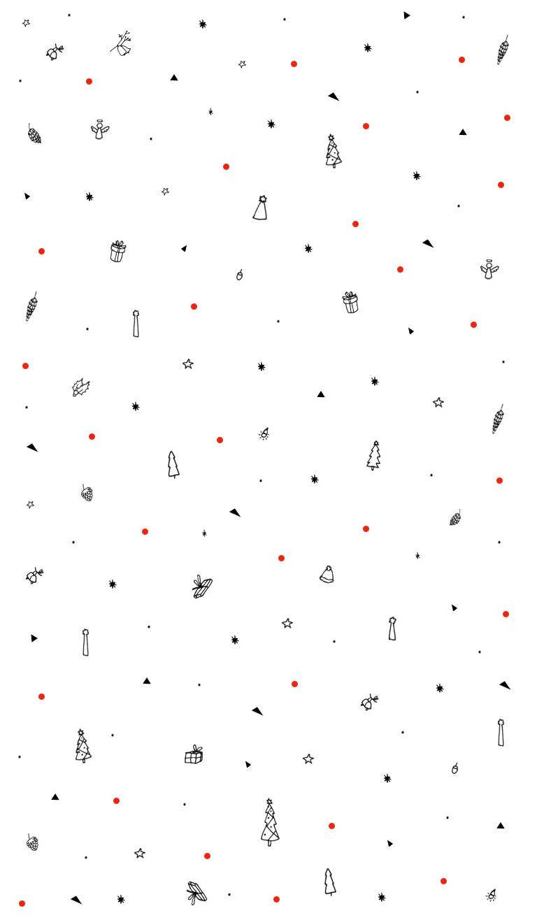 768x1316 Christmas Background For iPhone
