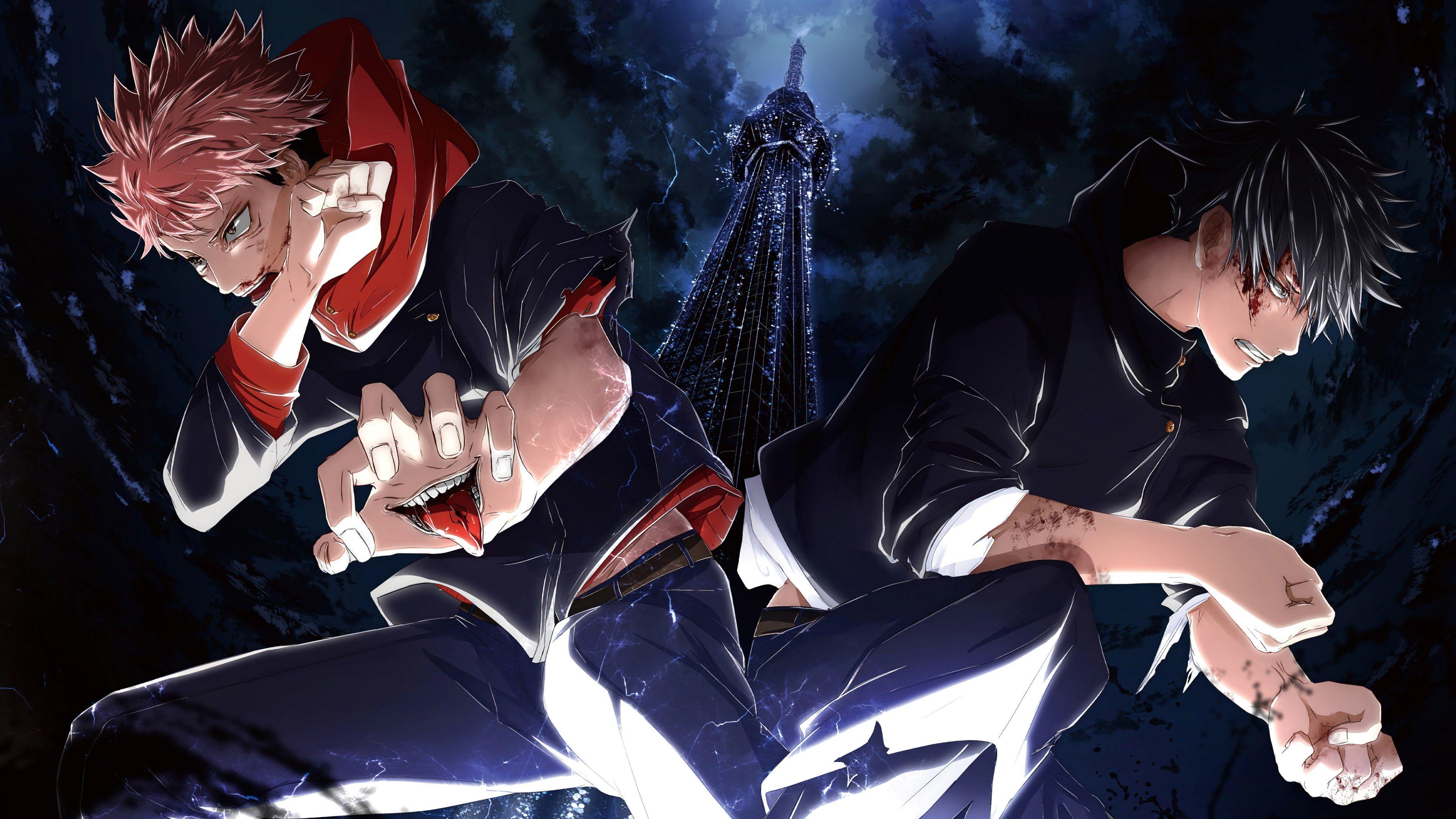3840x2160 Black Hair Boy Jujutsu Kaisen Megumi