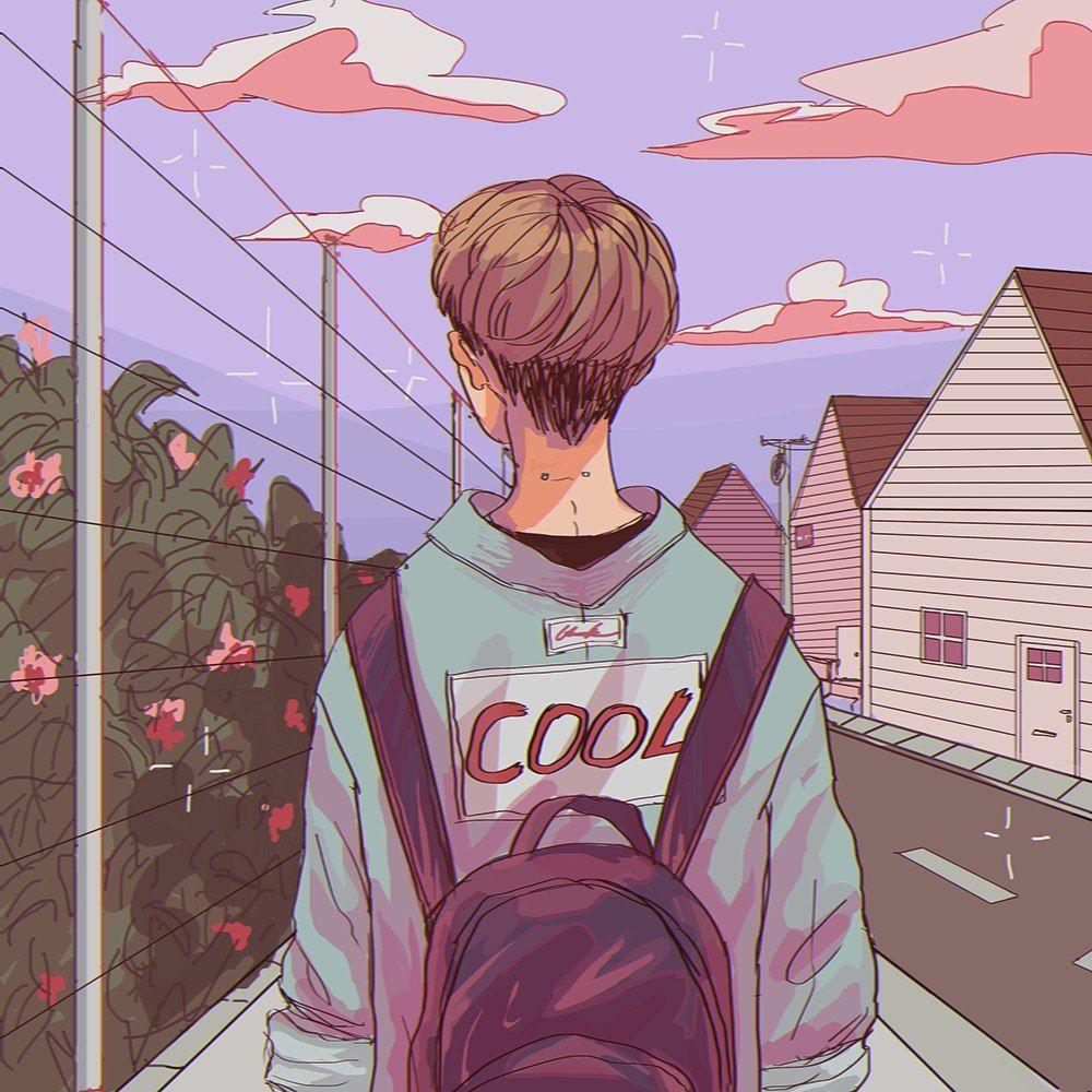 1000x1000 Aesthetic Anime Girl Wallpaper