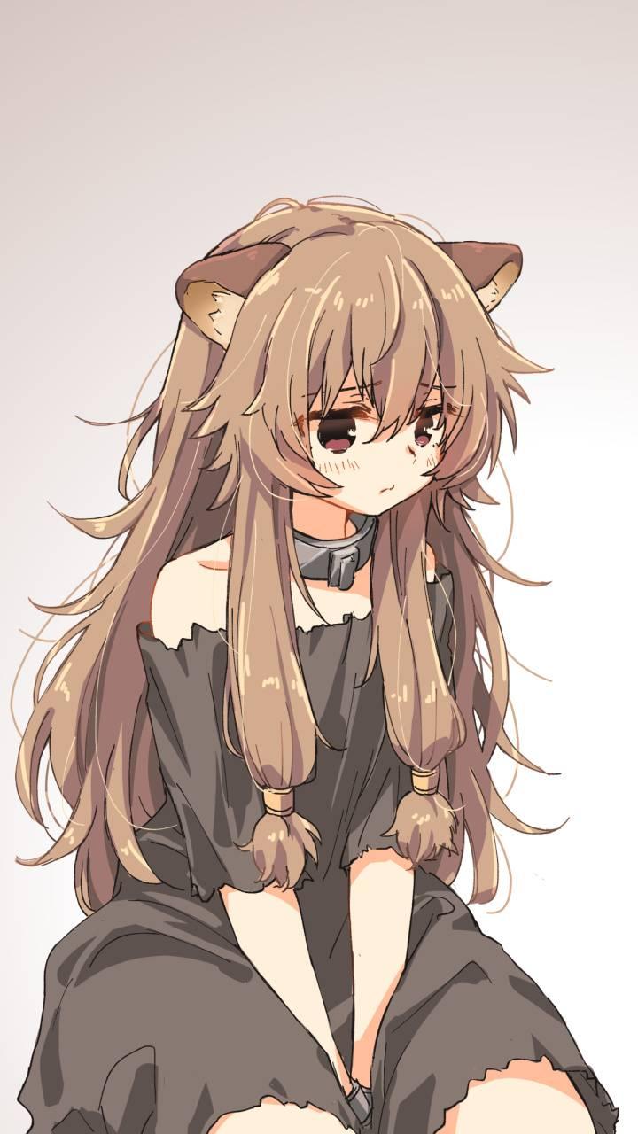 720x1280 Download Neko Girl HD Wallpaper and Background