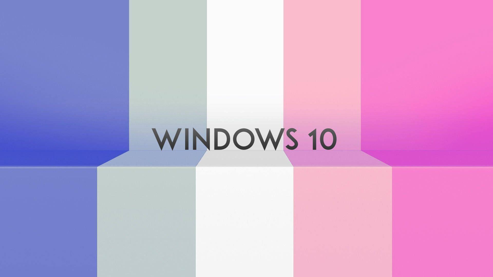 1920x1080 Windows 10 Wallpaper HD 1920X1080 Pink