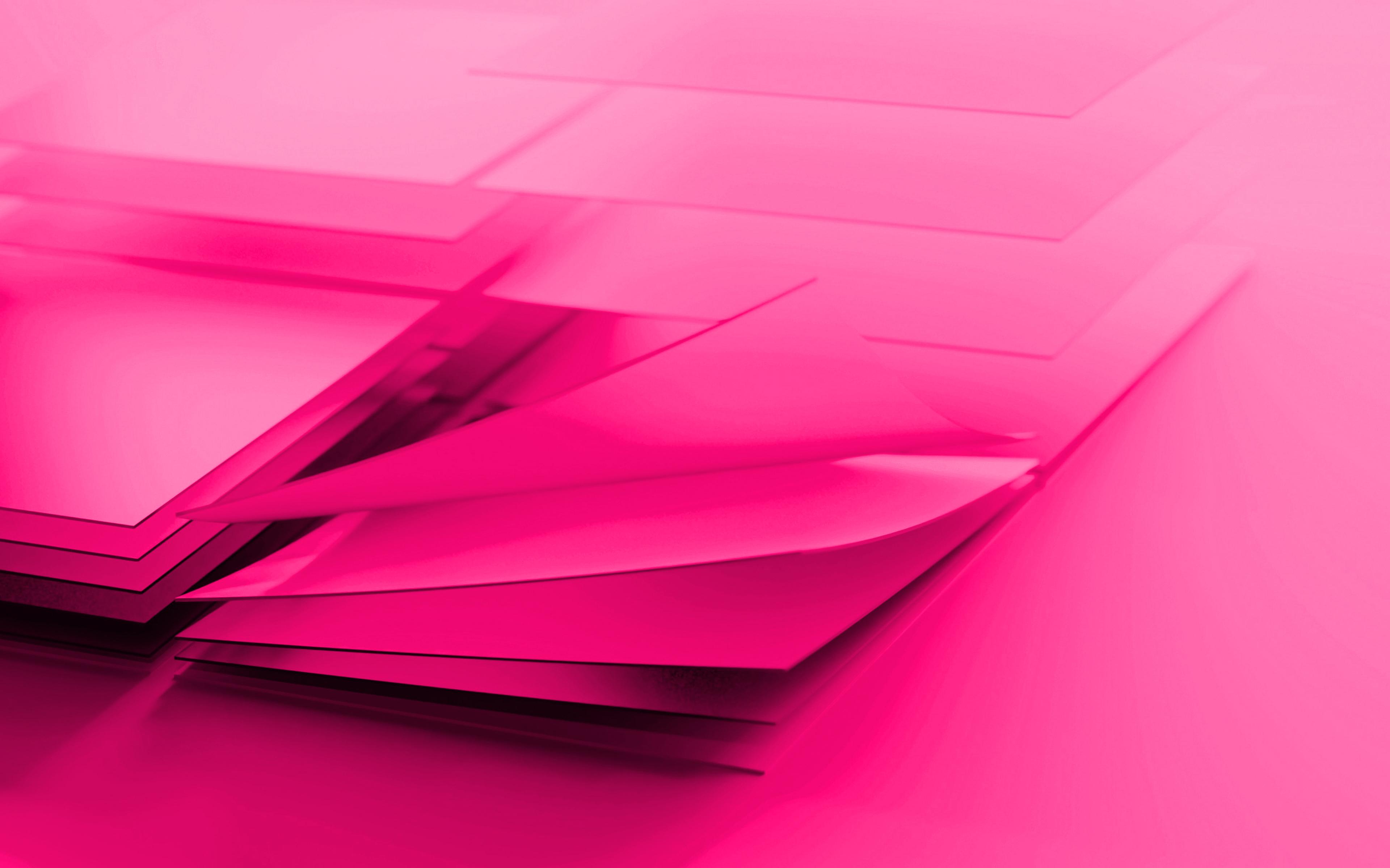 Microsoft Windows 10 Pink Wallpaper