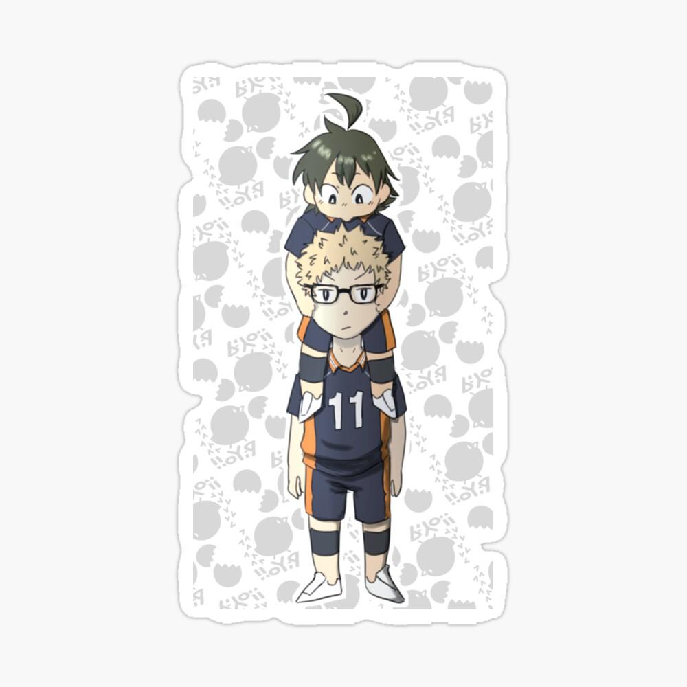 1000x1000 Tsukishima Kei x Yamaguchi Tadashi Haikyu Greeting Card
