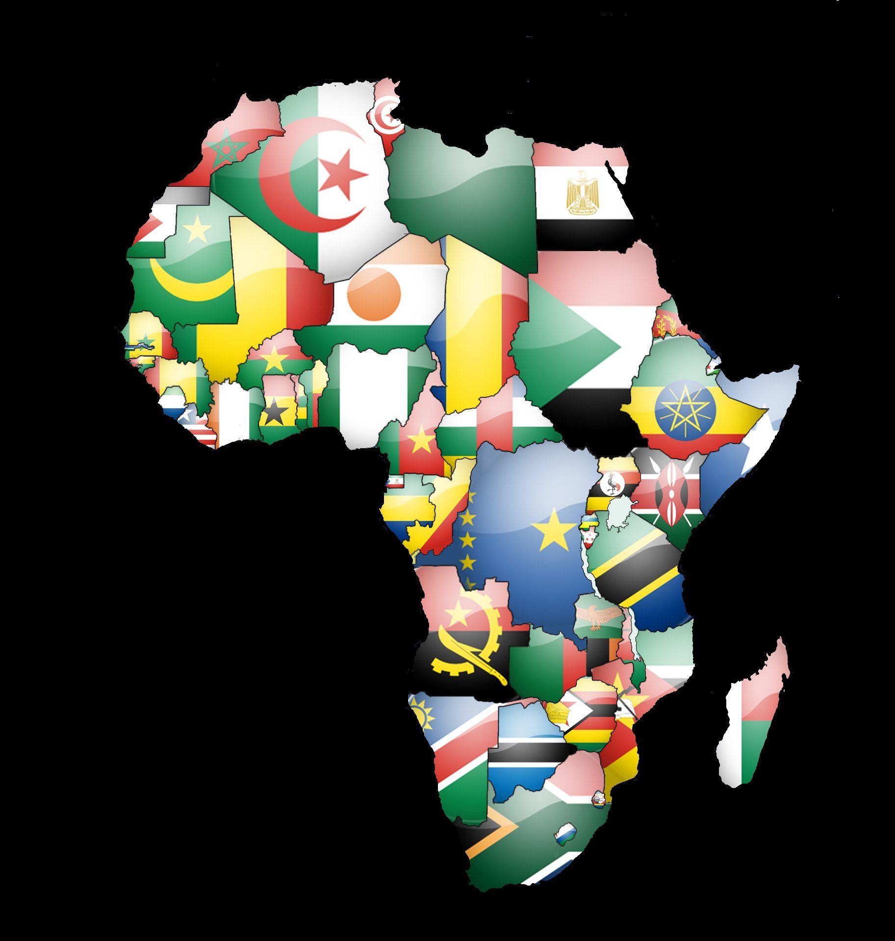 1825x1919 Africa Map Wallpaper