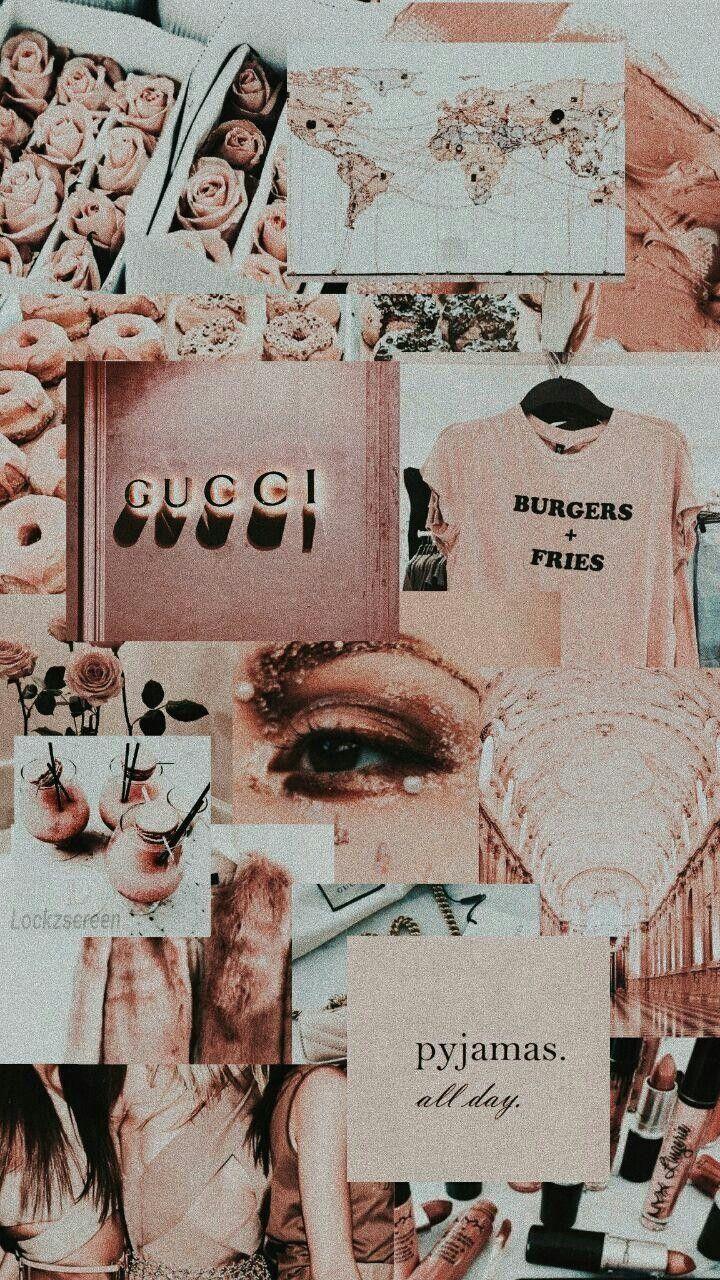 720x1280 How this Fashion Icon Uses We Heart It to Stay Inspired. Collage background, iPhone wallpaper vintage, Aesthetic pastel wallpaper