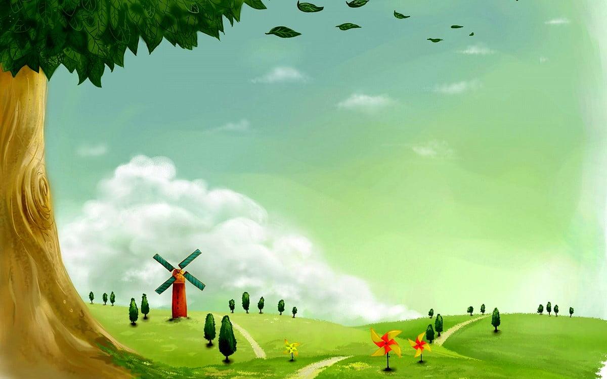 1200x750 Amazing widescreen Green, Nature, Drop background picture. Download TOP Free image