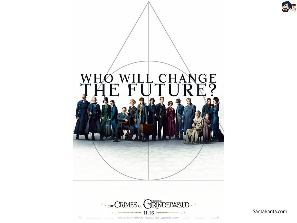 1024x768 Poster of Harry Potter`s Fantastic Beasts: The Crimes of Grindelwald (November 2019)