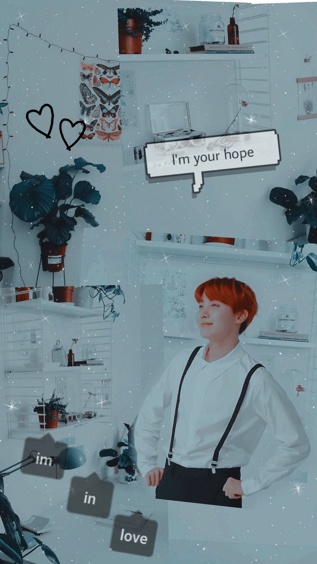 1024x1820 J Hope Aesthetic Wallpaper