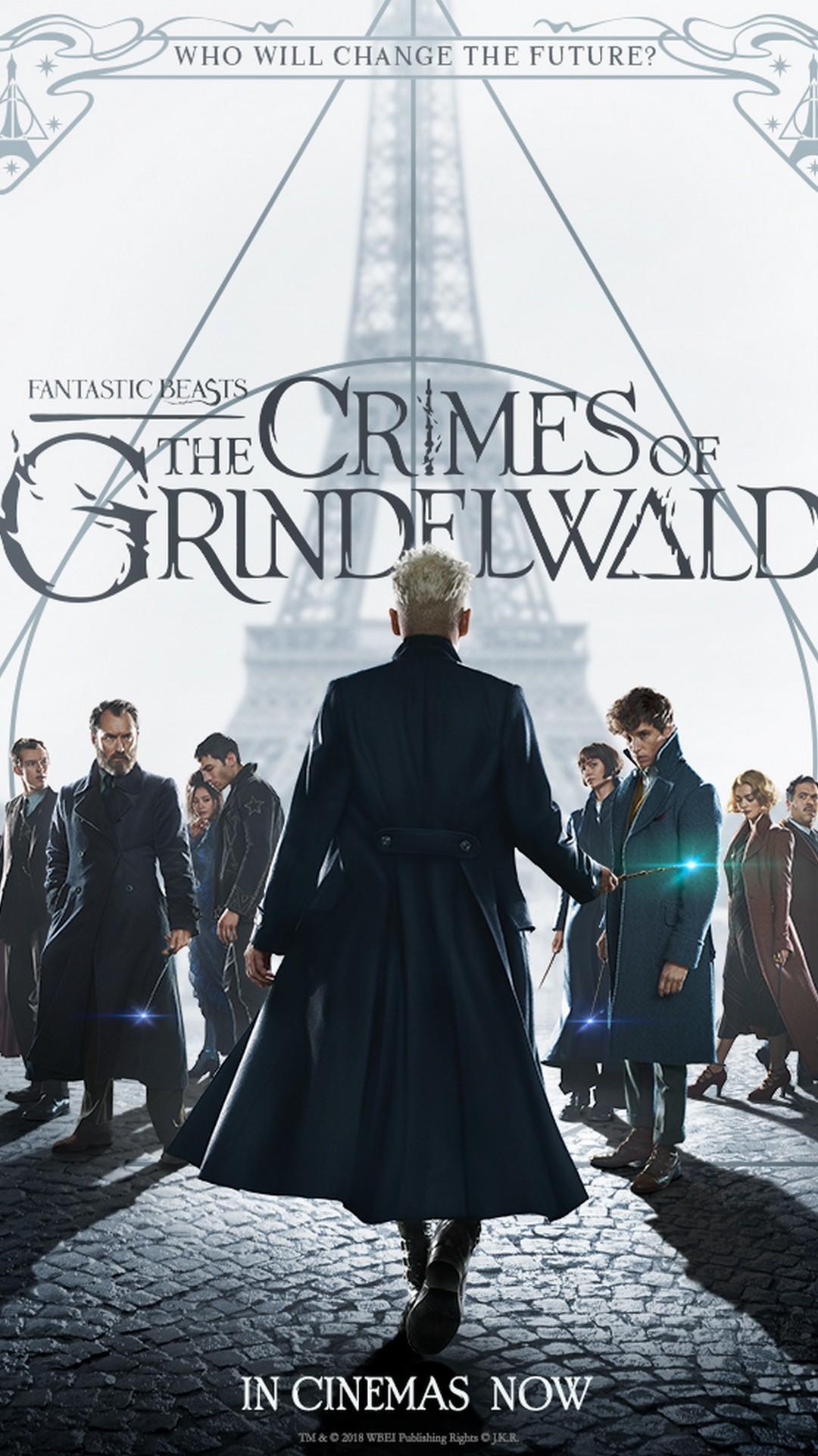 1080x1920 Fantastic Beasts The Crimes of Grindelwald Poster Movie Movie Poster Wallpaper HD