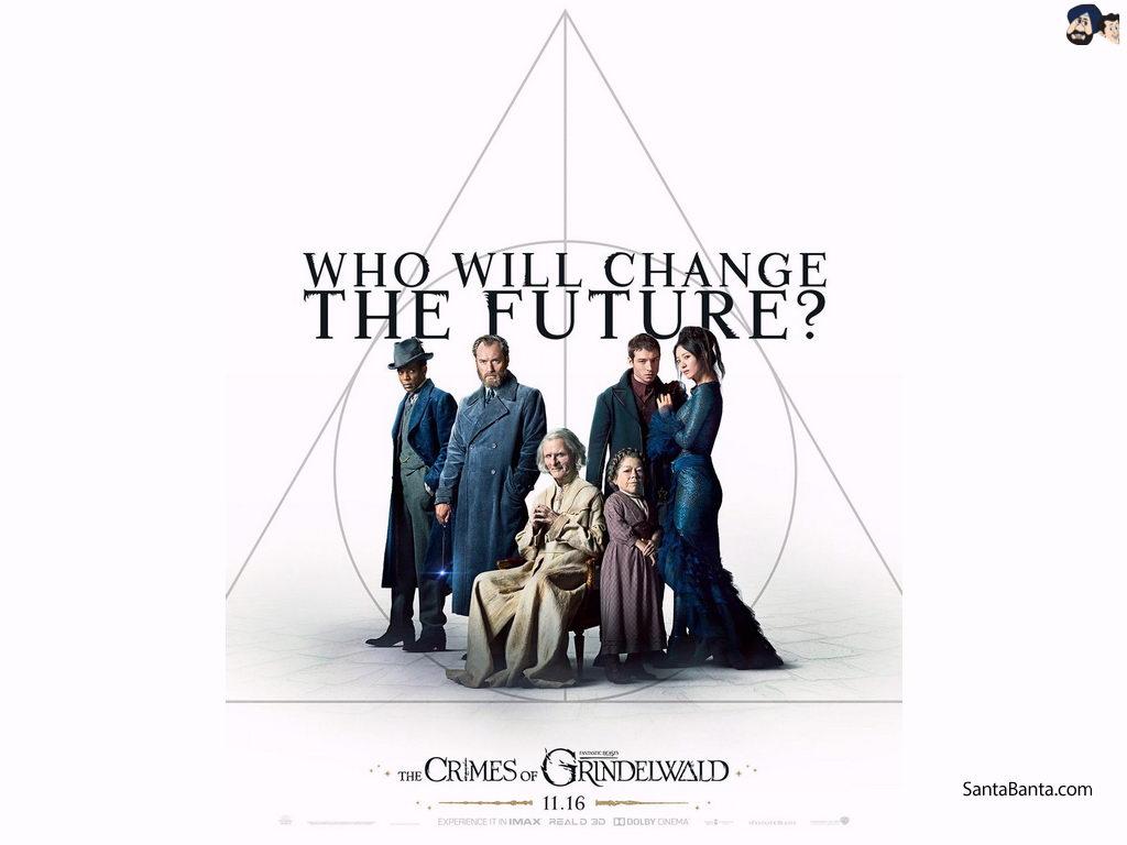 1024x768 Hollywood fantasy film `Fantastic Beasts The Crimes of Grindelwald` (Release 16th, 2020)