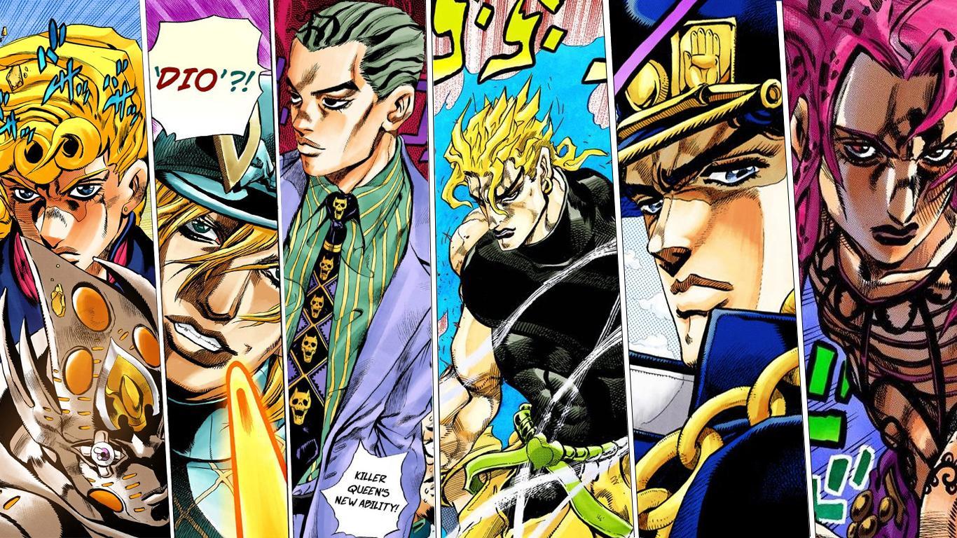 1366x768 Jojo Bizarre Adventure Wallpaper HD HD Wallpaper