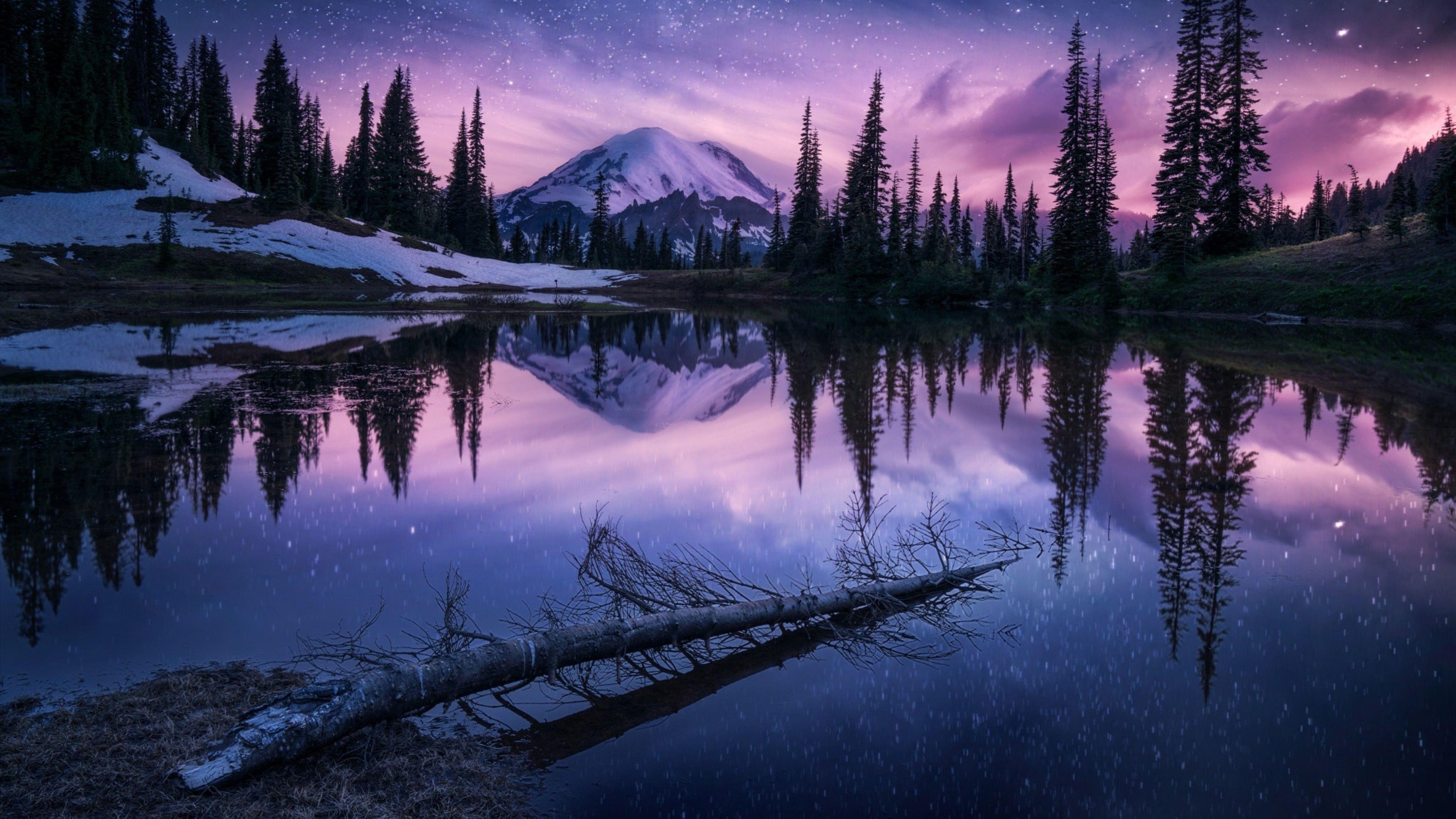 5120x2880 Nature Night 4k Wallpaper