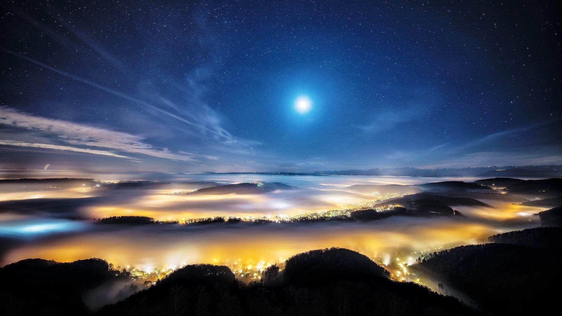 1920x1080 nature, Night Wallpaper HD / Desktop and Mobile Background