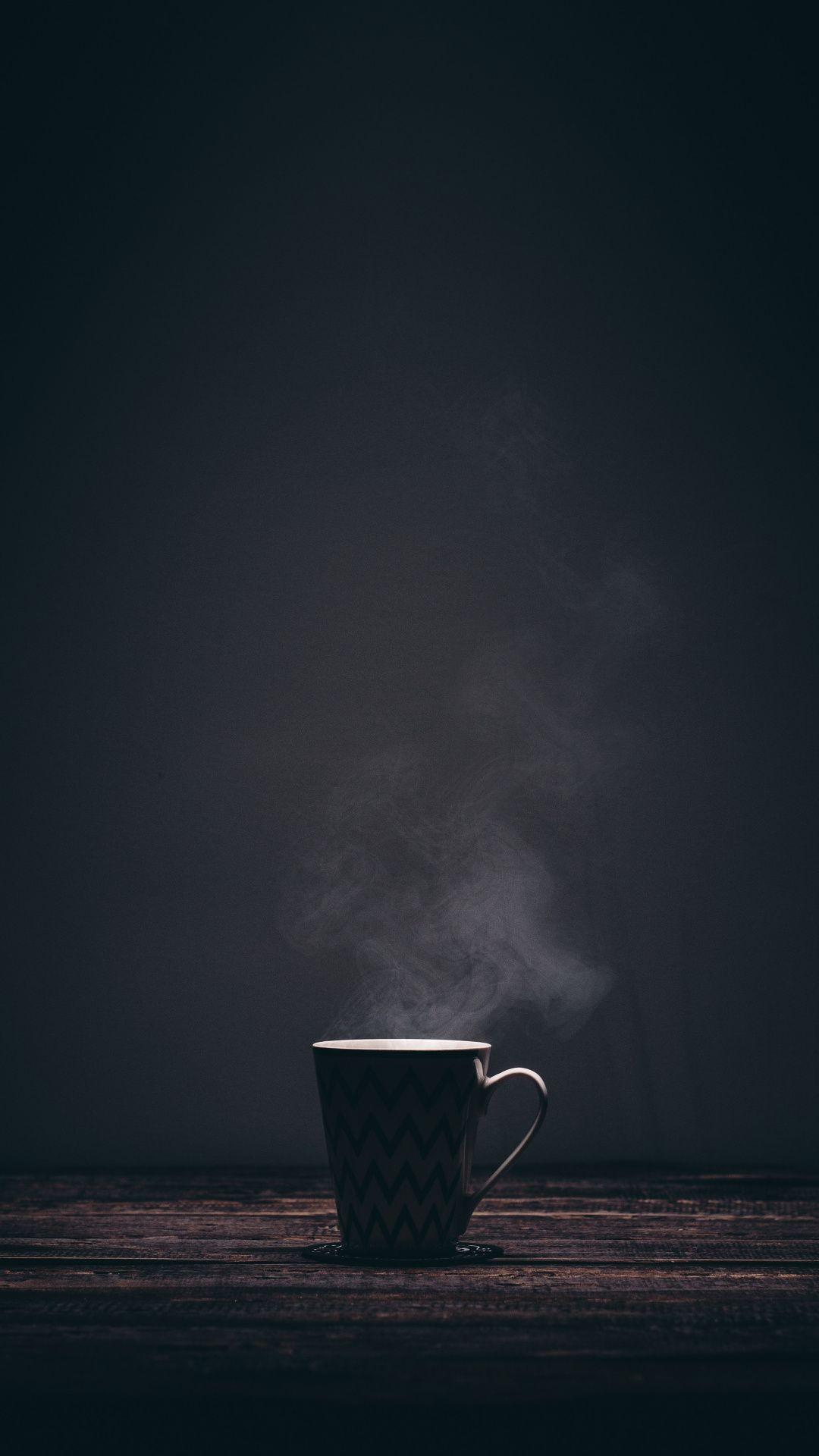 1080x1920 Wallpaper black, black and white, atmosphere of earth, cloud, video. Tea wallpaper, Coffee wallpaper iphone, Coffee wallpaper