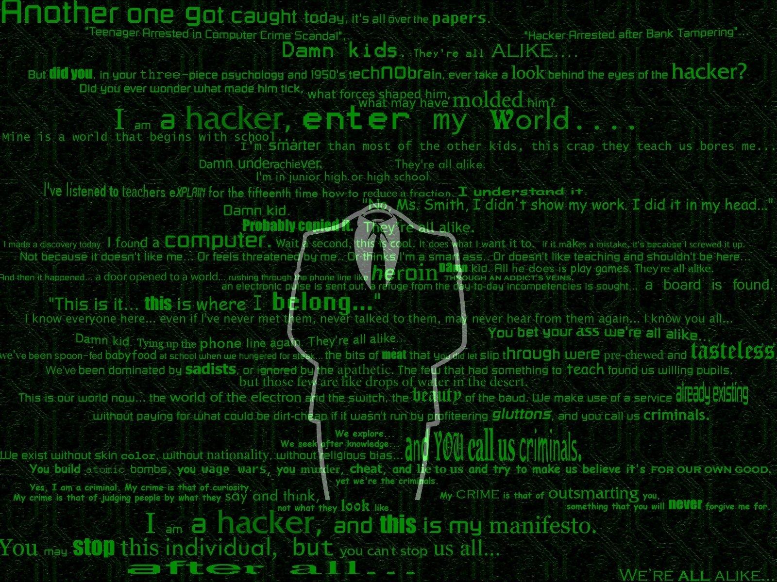 1600x1200 Hacker Wallpaper Free HD Wallpaper