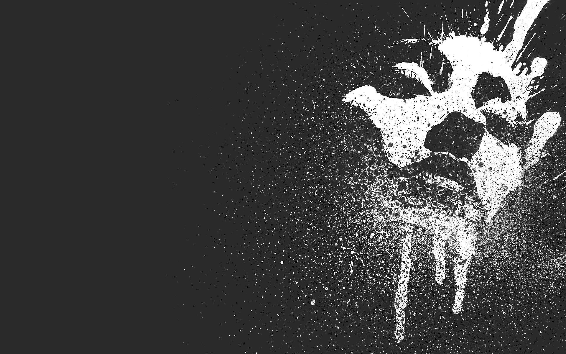 1920x1200 Abstract Black and White Phone Wallpaper