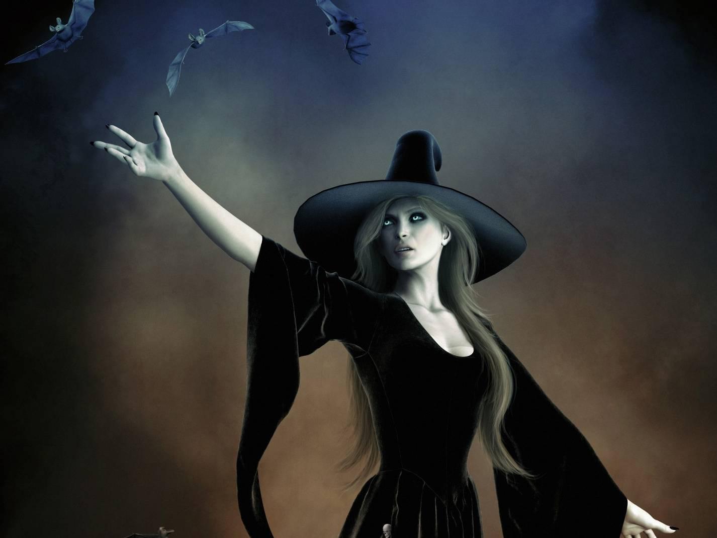 Black Witch Wallpapers - Top Free Black Witch Backgrounds - WallpaperAccess