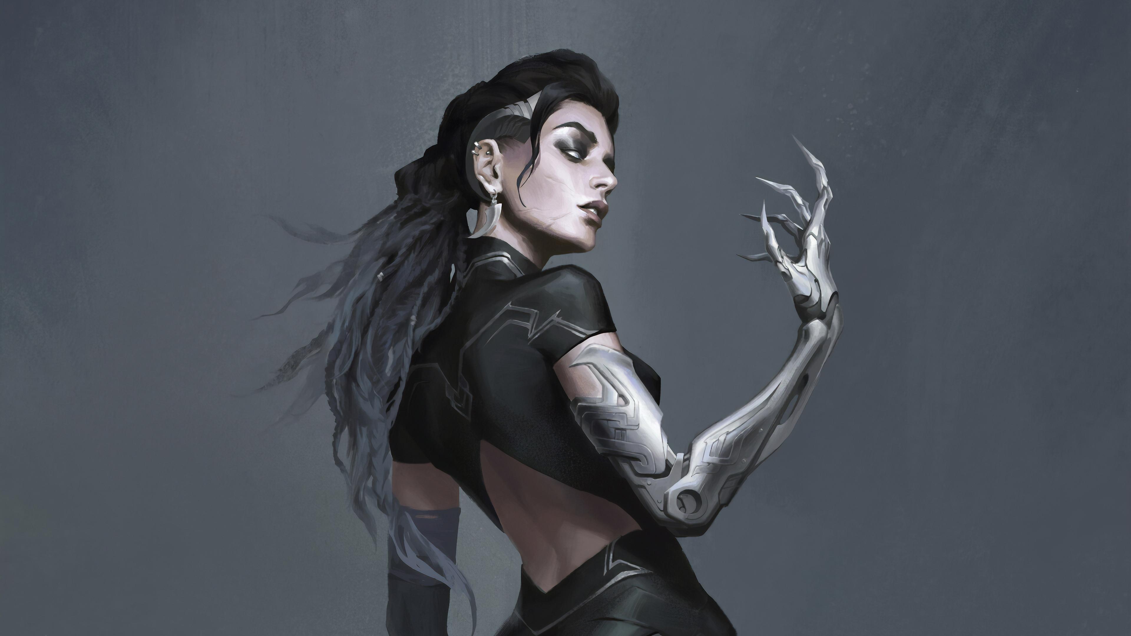 3840x2160 The Black Witch 4k, HD Artist, 4k Wallpaper, Image, Background, Photo and Picture
