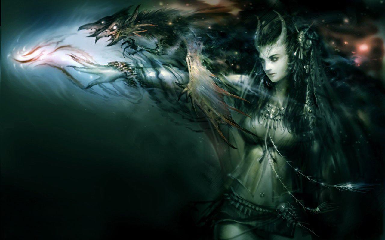 1280x800 Witch Wallpaper