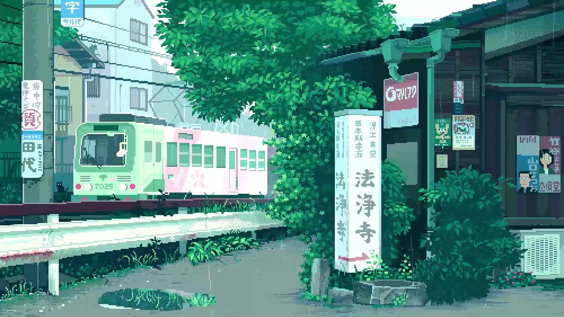 1920x1080 Japan Rainy Day Live Wallpaper