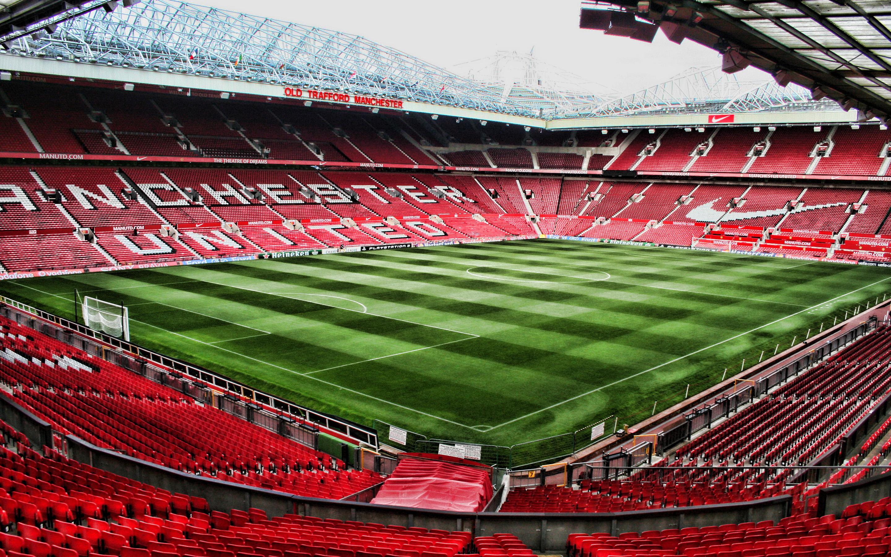 2880x1800 Download wallpaper Old Trafford, HDR, empty stadium, Manchester United Stadium, football stadium, Manchester United FC, english stadiums, Europe, Red Devils Stadium for desktop with resolution 2880x1800. High Quality HD picture wallpaper