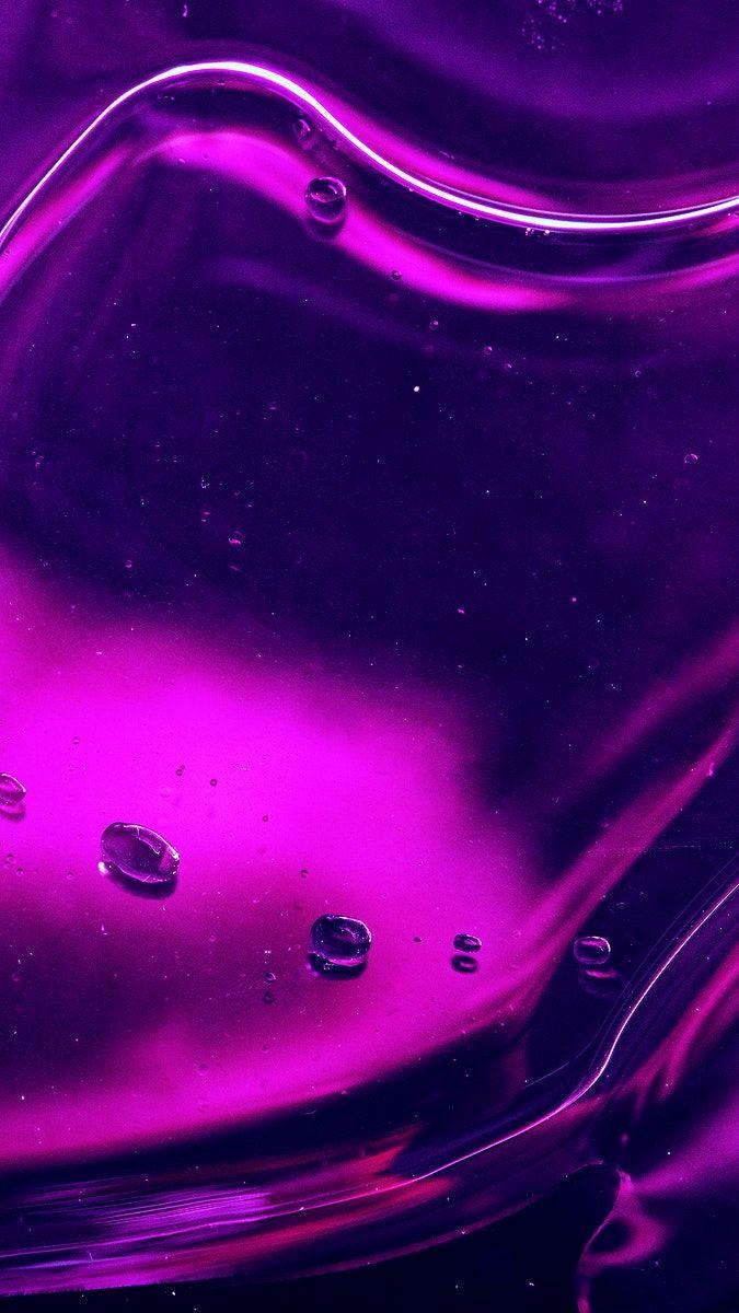 675x1200 Vibrant neon purple liquid background. free image / Teddy Rawpixel. Neon purple, Aqua art, Neon aesthetic