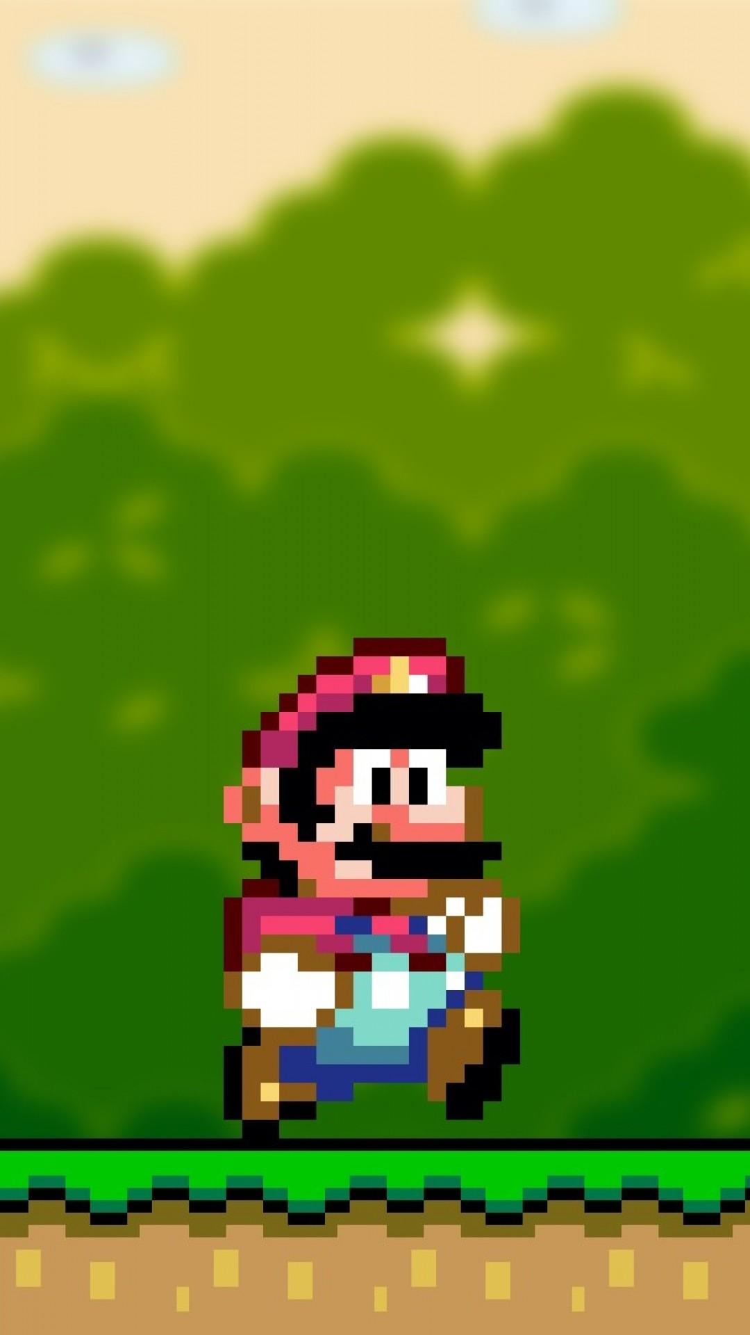 1080x1920 Mario Wallpaper For iPhone Mario World Phone