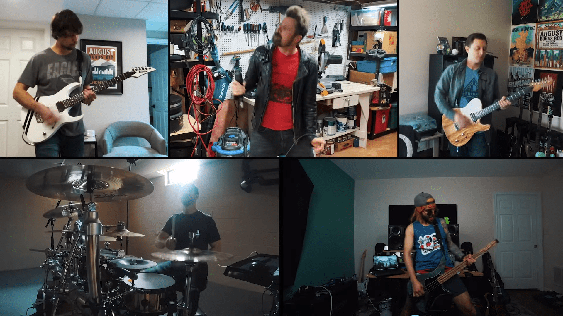 1920x1080 Cover: 'Linoleum (August Burns Red x Shane Told cover)