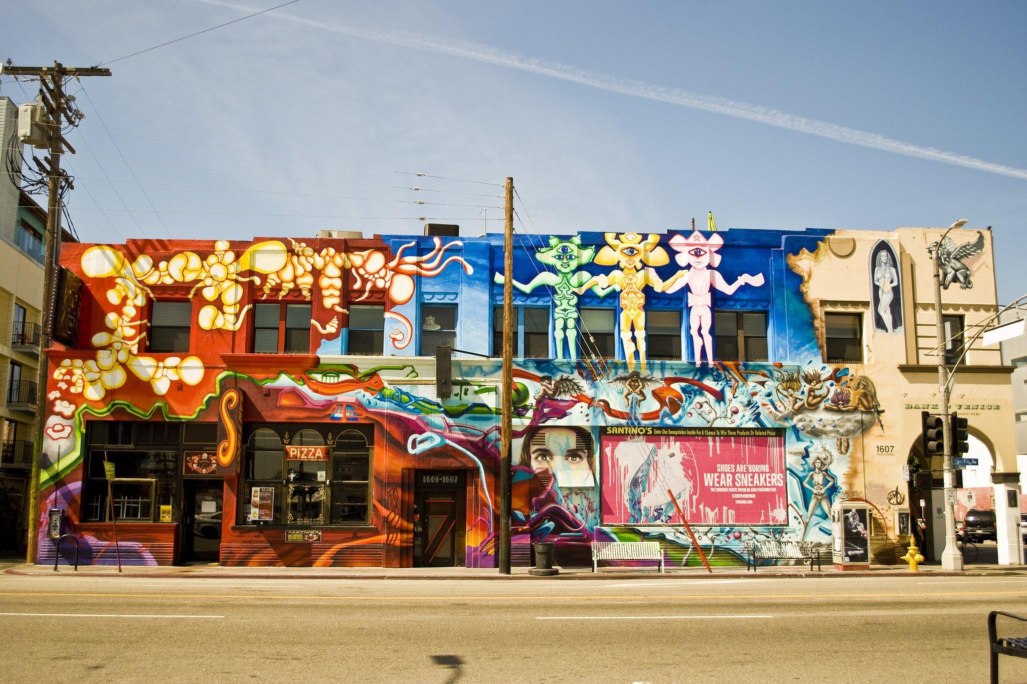 2048x1365 los, Angeles, California, Pacific, Buildings, Cities, Graffiti, Colors, Graff, Wall, Art, Street, Illegal, City Wallpaper HD / Desktop and Mobile Background