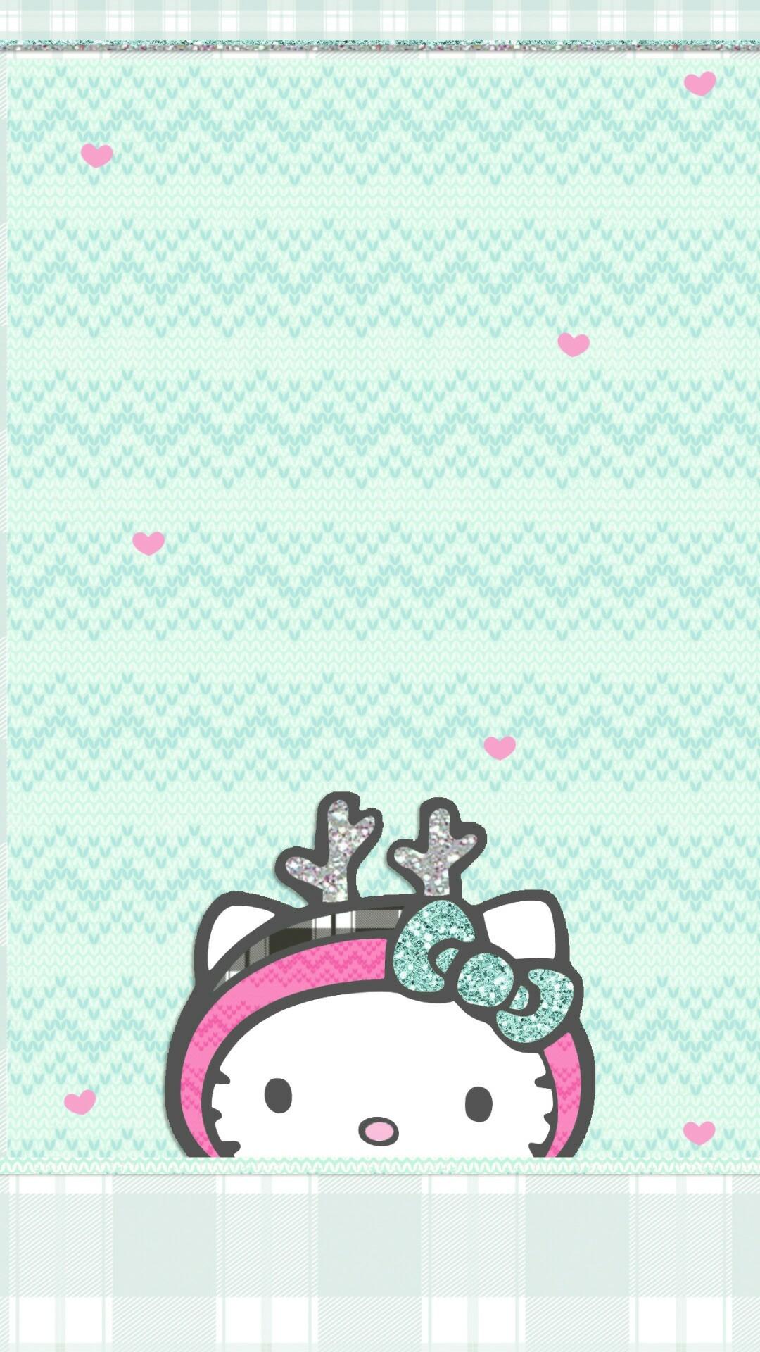 1080x1920 Christmas Wallpaper Â Christmas Hello Kitty