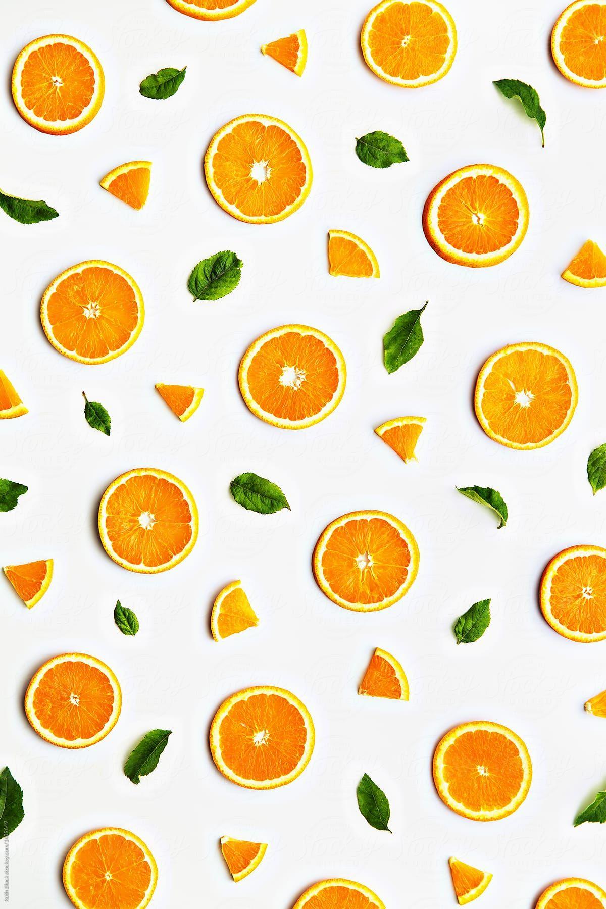 1200x1800 Cute Orange Fruit Background HD Wallpaper