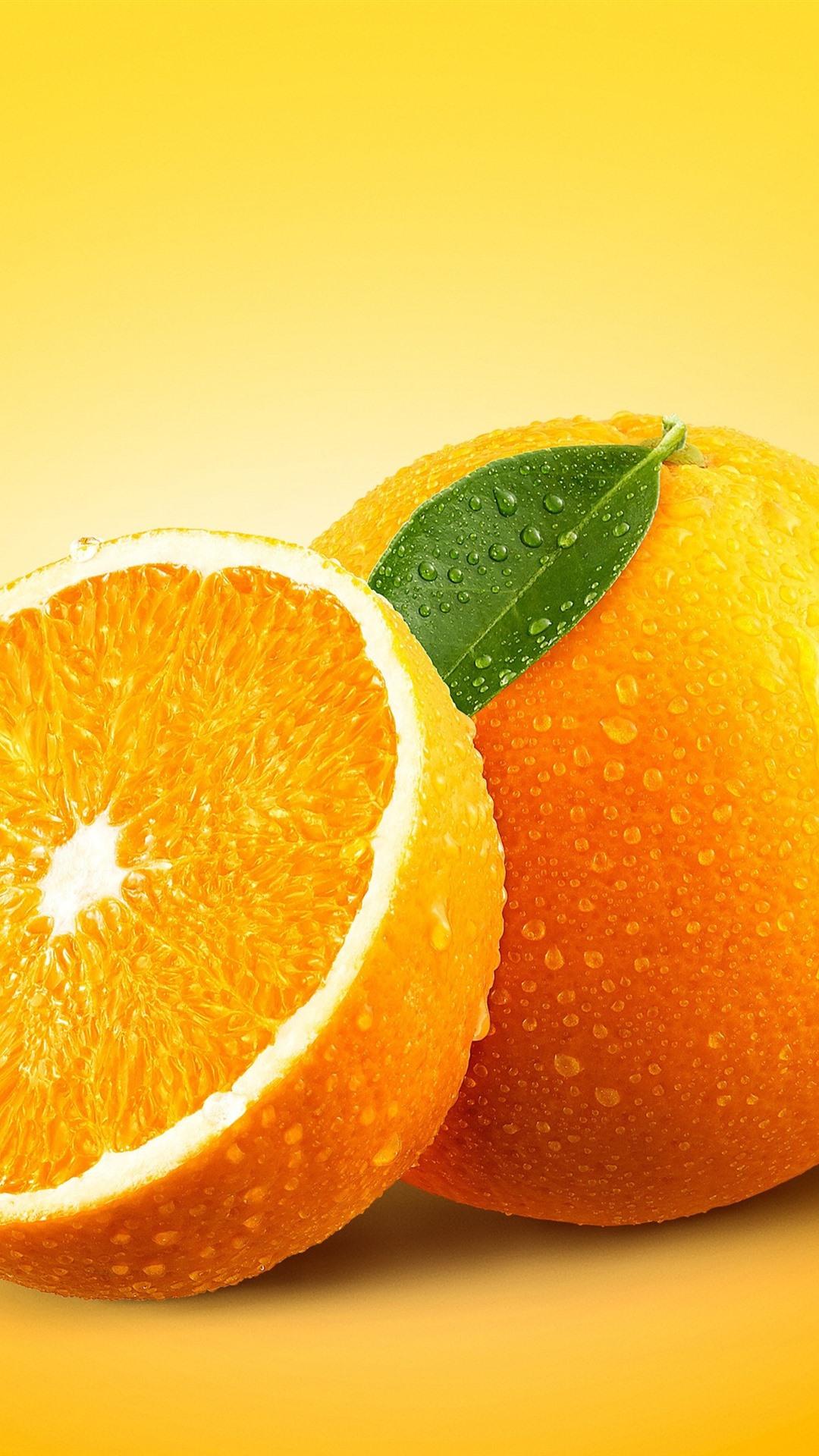 Orange Fruit iPhone Wallpapers - Top Free Orange Fruit iPhone