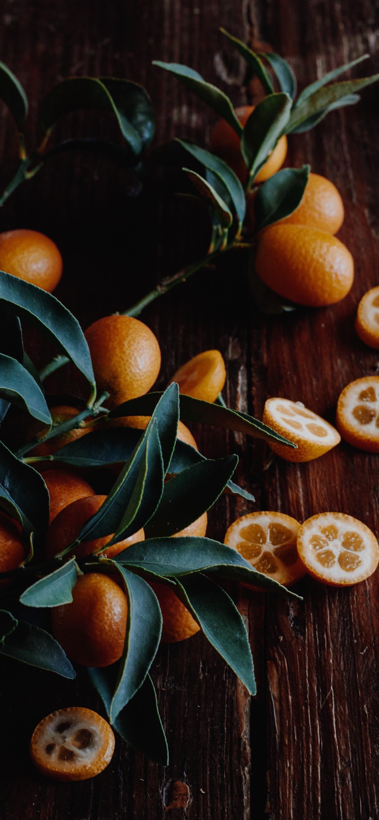 1242x2688 Kumquats iPhone X Wallpaper Free Download