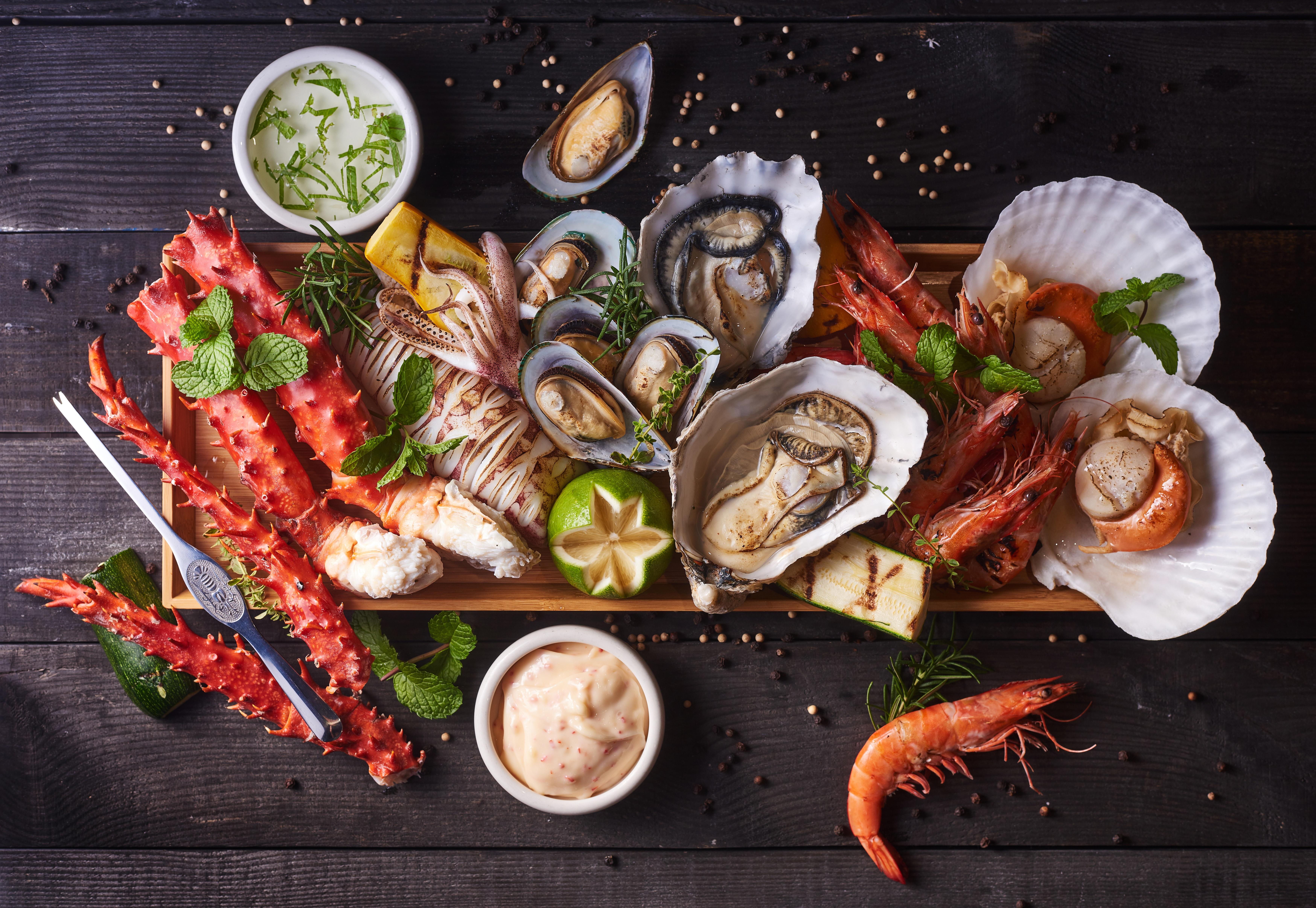 6992x4825 Seafood 5k Retina Ultra HD Wallpaper. Background Imagex4825