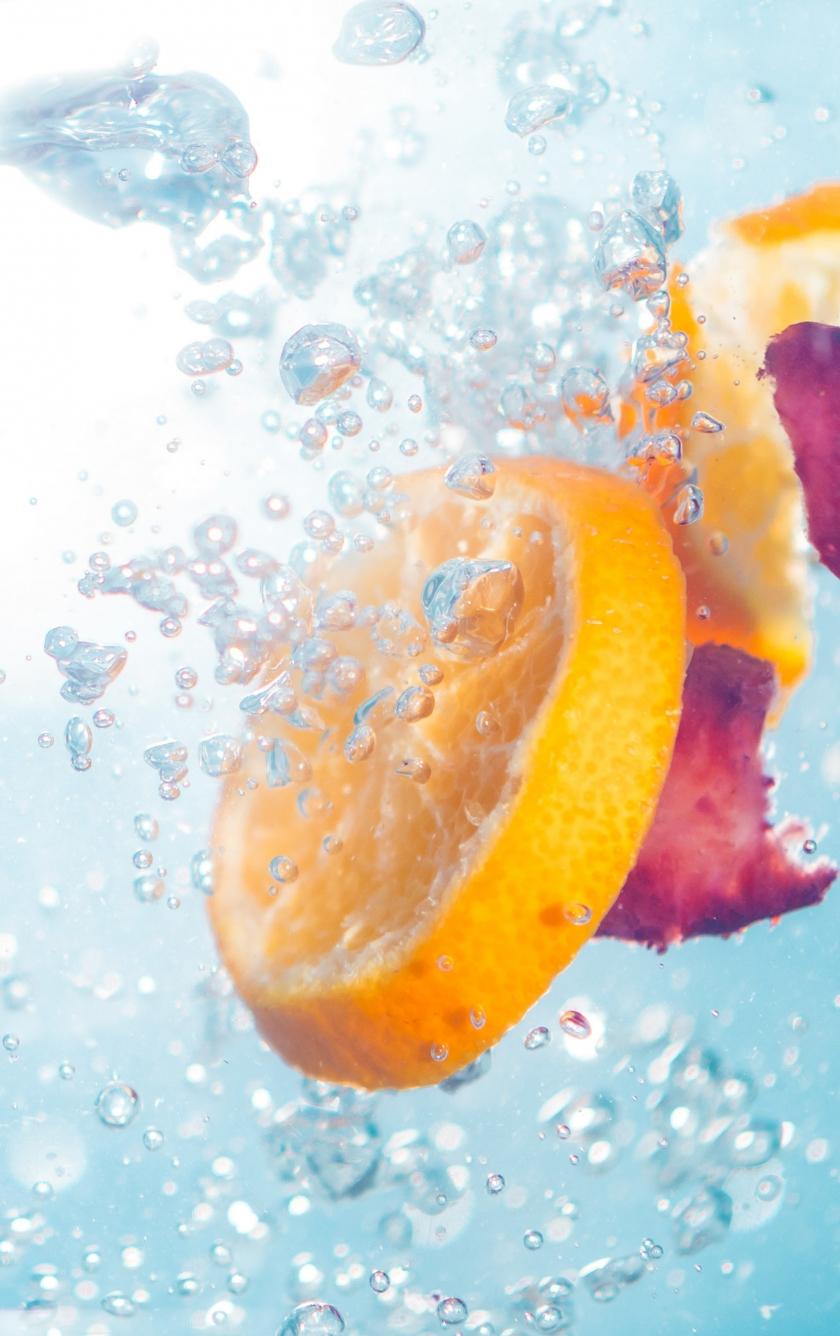 840x1336 Download 840x1336 wallpaper fruits, orange slice, close up, summer, iphone iphone 5s, iphone 5c, ipod touch, 840x1336 HD image, background, 25691