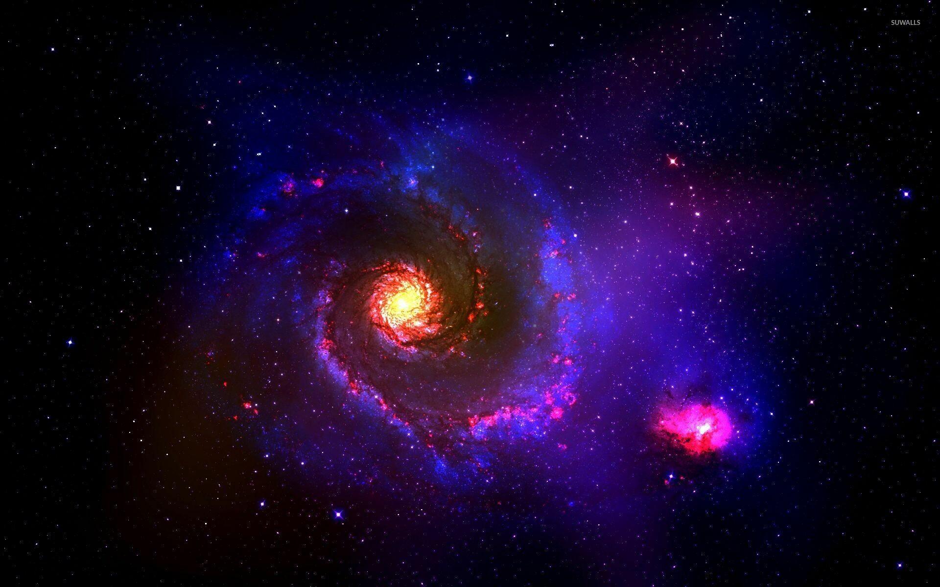 1920x1200 Blue Universe Space Wallpaper: HD, 4K, 5K for PC and Mobile. Download free image for iPhone, Android