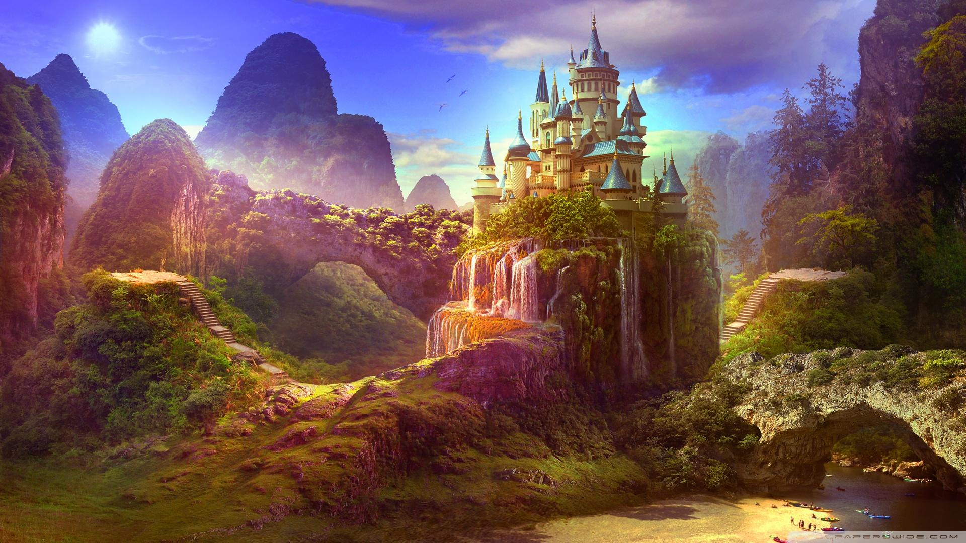 1920x1080 Fairytale Castle Ultra HD Desktop Background Wallpaper for 4K UHD TV : Widescreen & UltraWide Desktop & Laptop : Multi Display, Dual Monitor : Tablet