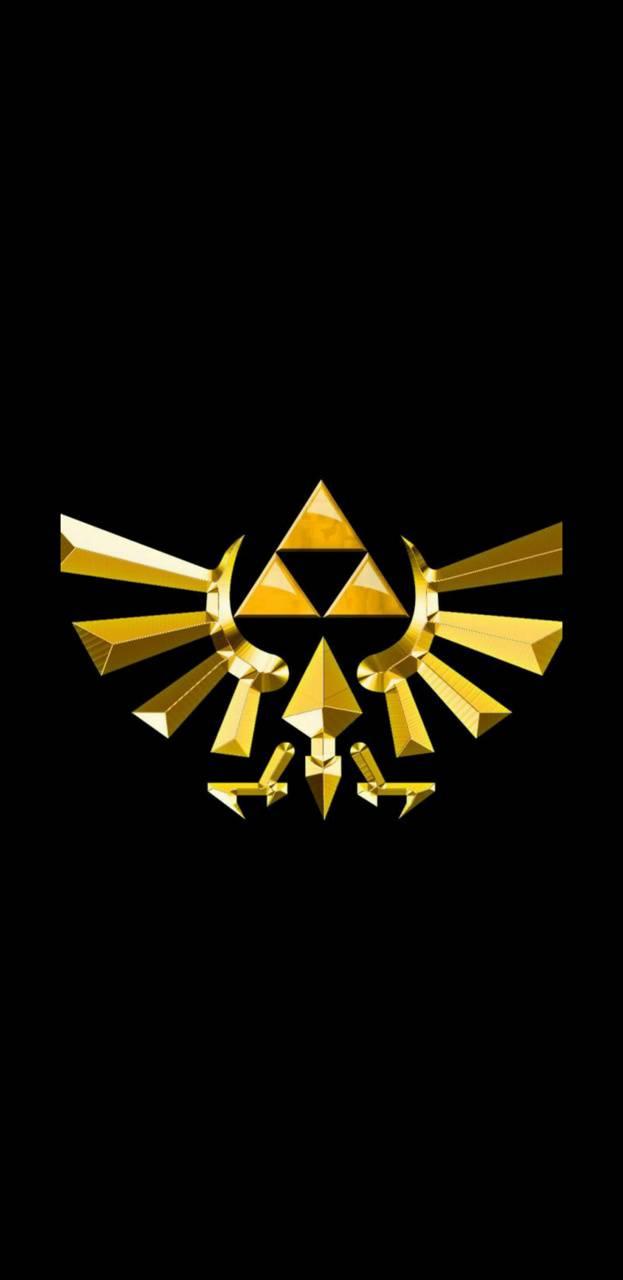 623x1280 ZELDA TRIFORCE wallpaper