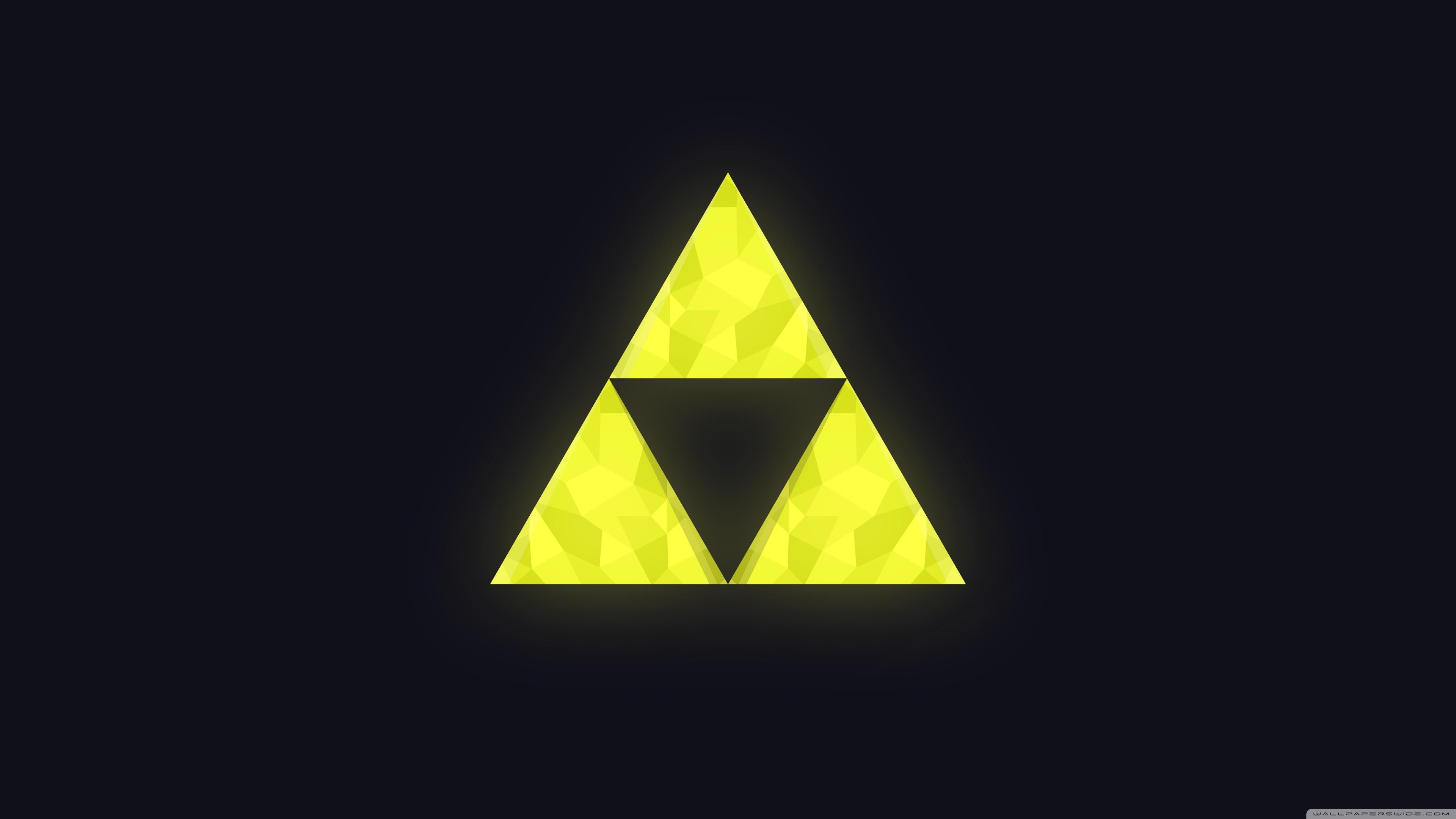 3840x2160 Zelda Triforce Wallpaper