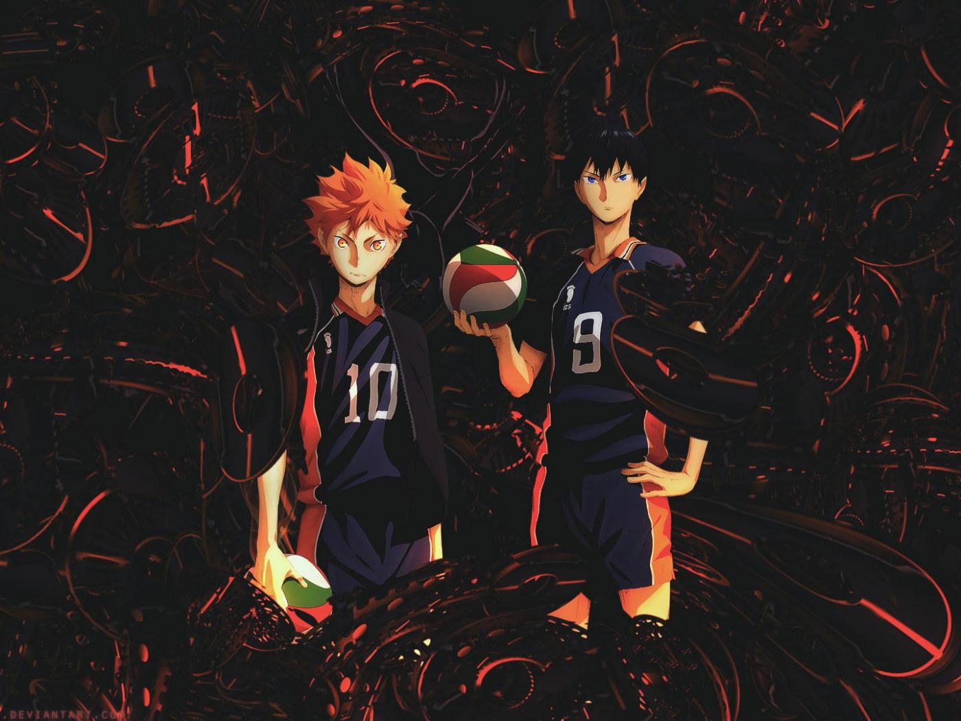 1400x1050 Wallpaper Haikyuu!!, Anime Boys, Hinata Shouyou, Kageyama • Wallpaper For You HD Wallpaper For Desktop & Mobile