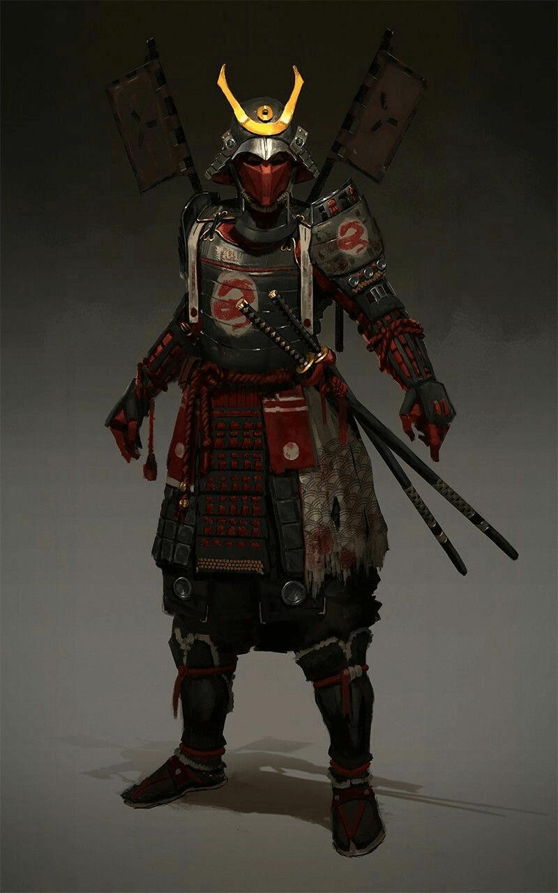 800x1280 Samurai Live Wallpaper HD for Android